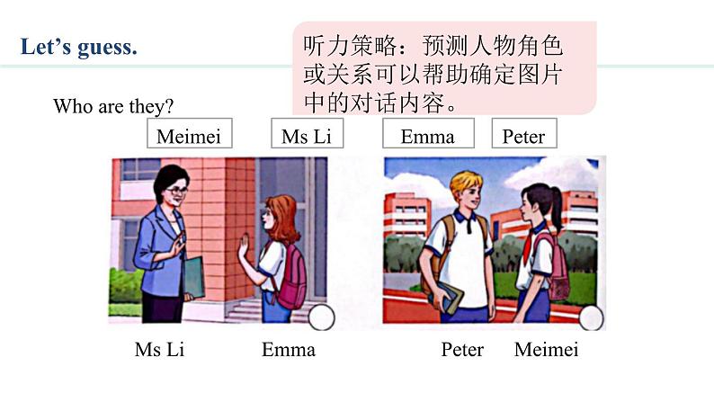 Unit 1 You and Me Section A(1a—2e) 课件--2024-2025学年人教版英语七年级上册第4页