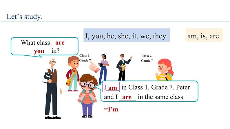 Unit 1 You and Me Section A(3a—3d) 课件--2024-2025学年人教版英语七年级上册07