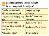 Unit 2 We are family（Section A Grammar Focus 3a-3d）课件 2024-2025学年人教版（2024）七年级英语上册
