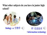 Unit 4 My Favourite Subject（Section A 1a-1d）课件 2024-2025学年人教版（2024）七年级英语上册