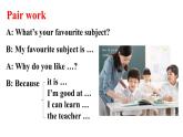 Unit 4 My Favourite Subject（Section A Grammar Focus 3a-3d）课件 2024-2025学年人教版（2024）七年级英语上册