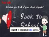 Unit 4 My Favourite Subject（Section A Grammar Focus 3a-3d）课件 2024-2025学年人教版（2024）七年级英语上册