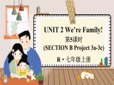【核心素養(yǎng)】人教版（2024）英語七年級上冊Unit 2第5課時（Section B Project 3a-3c） 課件
