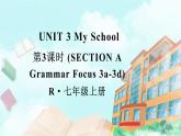 【核心素养】人教版（2024）英语七年级上册Unit 3第3课时（Section A Grammar Focus 3a-3d） 课件