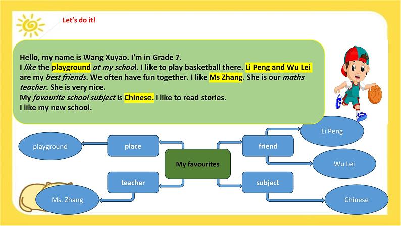 冀教版7上英语 Unit1 Lesson 5 I like my school! 课件06