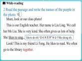 Unit 1 New school, new beginning！Lesson 3 Look at the photo! 课件 2024-2025学年英语冀教版（2024版）七年级上册