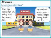 Unit 1 New school, new beginning！Lesson 4 My school days 课件 2024-2025学年英语冀教版（2024版）七年级上册