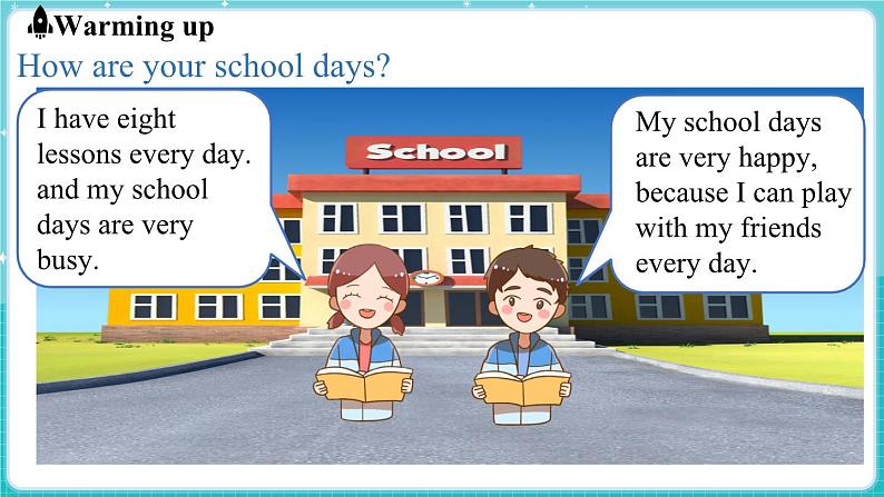 Unit 1 New school, new beginning！Lesson 4 My school days 课件 2024-2025学年英语冀教版（2024版）七年级上册03