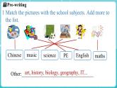 Unit 1 New school, new beginning！Lesson 4 My school days 课件 2024-2025学年英语冀教版（2024版）七年级上册