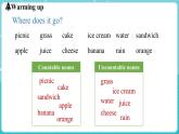 Unit 2 Learning English is fun! Lesson 3 Food words are interesting! 课件 2024-2025学年英语冀教版（2024版）七年级上册