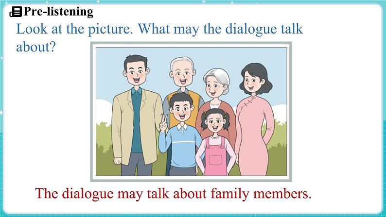 Unit 4 My family Lesson 1 My family photo 课件 2024-2025学年英语冀教版（2024版）七年级上册07