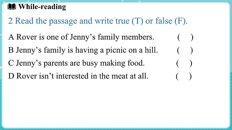 Unit 4 My family Lesson 2 A family picnic 课件 2024-2025学年英语冀教版（2024版）七年级上册05