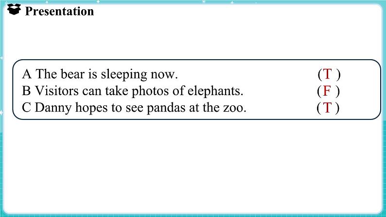 Unit 5 Animal friends Lesson 3 At the zoo 课件 2024-2025学年英语冀教版（2024版）七年级上册07