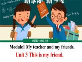 Starter Module1 Unit3 This is my friend. 課件 PPT