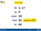 Starter Module1 Unit3 This is my friend. 課件 PPT