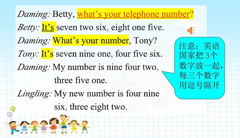 Starter Module2 Unit2 What's your number? 课件 PPT06