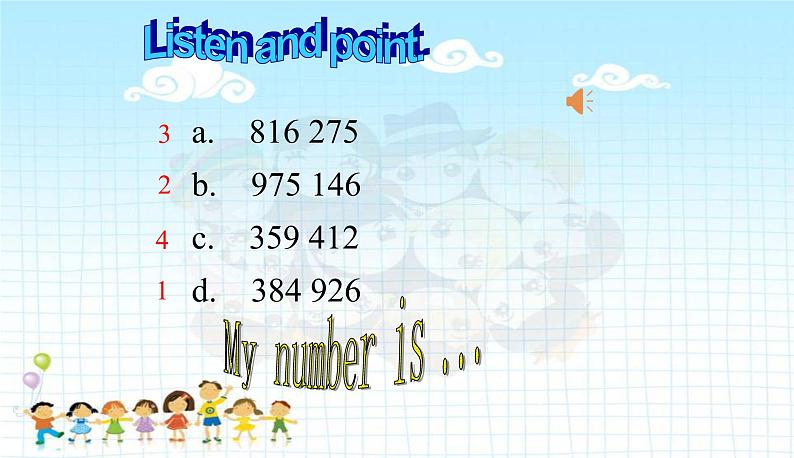 Starter Module2 Unit2 What's your number? 课件 PPT07