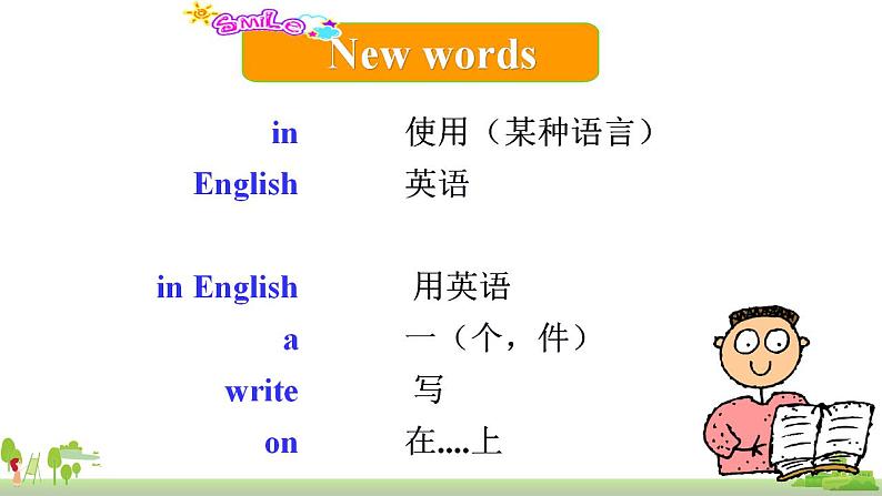 Starter Module3 Unit1 What's this in English? 课件 PPT06