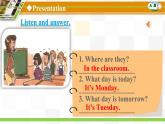 Starter Module4 Unit1 What day is it today? 课件 PPT