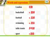 Starter Module4 Unit3 What's your favourite sport? 課件 PPT