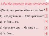 Module1 Unit2 I’m Wang Lingling and I’m thirteen years old. 课件 PPT