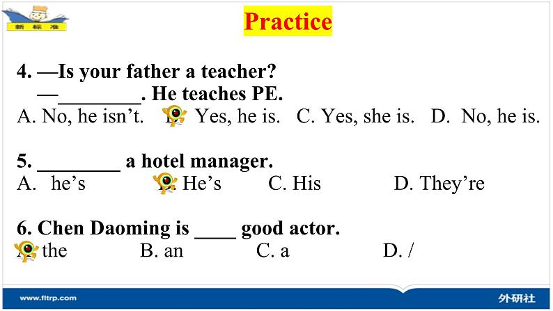 Module2 Unit3 Language in use. 课件 PPT03