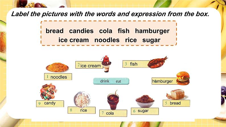 Module4 Unit2 Is your food and drink healthy? 课件 PPT04