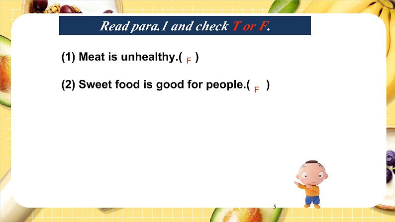 Module4 Unit2 Is your food and drink healthy? 课件 PPT05