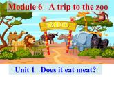Module 6 Unit1 Does it eat meat? 課件 PPT