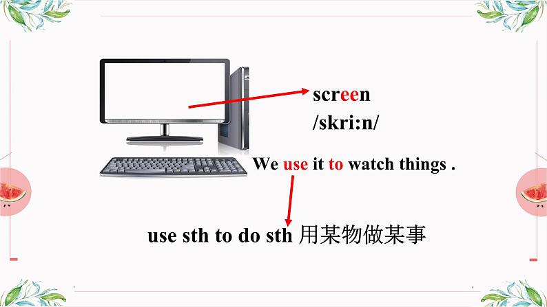 Module7 Unit1 How do I write my homework on the computer? 课件 PPT08