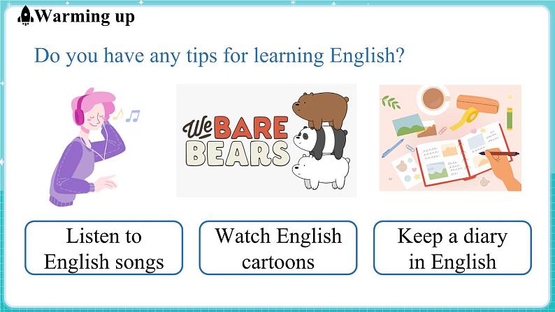 Unit 2 Learning English is fun! (第1课时) Lesson 1第4页