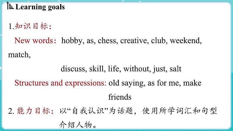 Unit 3 All about me Lesson 4 What do you like to do 课件 2024-2025学年英语冀教版（2024版）七年级上册02