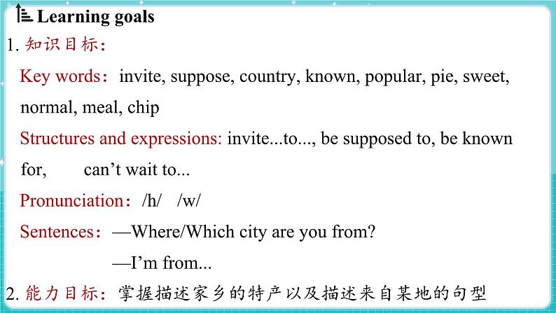 Unit 8 Knowing the world Lesson 1 Where are you from 课件 2024-2025学年英语冀教版（2024版）七年级上册第2页