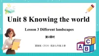 初中英语冀教版(2024)七年级上册Lesson 3 Different landsacapes教课课件ppt