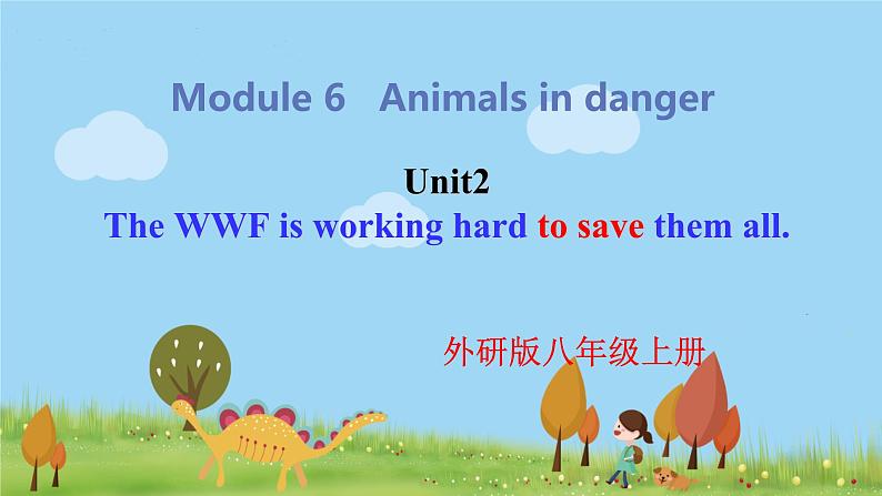 外研版初中英语八上Module6 U2课件+练习题+教案01