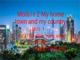 外研版初中英語八上Module2 U1課件+練習(xí)題+教案