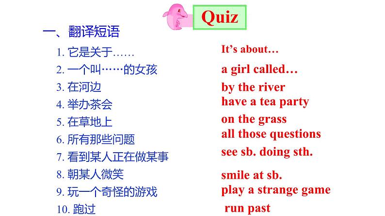 外研版初中英语八上Module7 U1课件+练习题+教案01