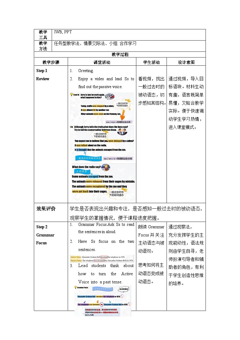 人教版九年级英语全一册 Unit 6 第3课时 (Grammar Focus -4c》课件+教案+导学案+分层作业+素材02