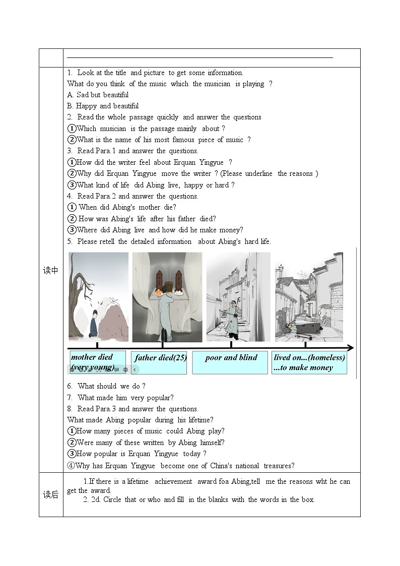 人教版九年级英语全一册 Unit 9 第5课时 (Section B 2a-2e》课件+教案+导学案+分层作业+素材02