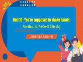 人教版九年级英语全一册 Unit 10 第6课时《Section B 3a-Self Check》课件+教案+导学案+分层作业