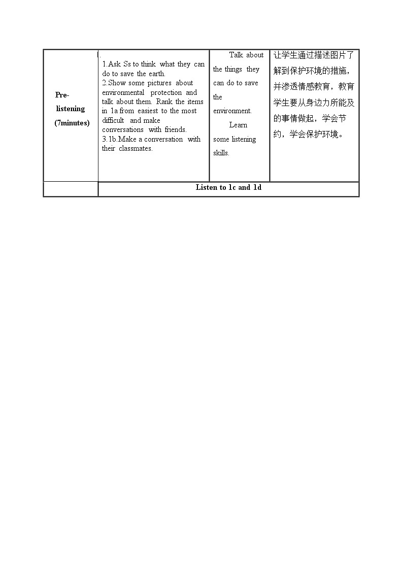 人教版九年级英语全一册 Unit 13 第4课时《Section B 1a-1d》课件+教案+导学案+分层作业+素材02