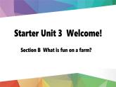 【核心素養(yǎng)】人教版（2024）英語七年級上冊 Starter U3 Section B 課件
