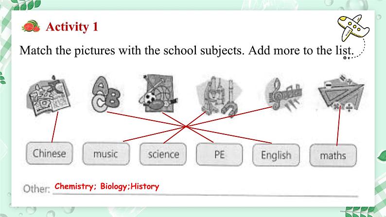 【核心素养】冀教版（2024）英语七年级上册 Unit 1 New school,new beginning! Lesson 4 My school days  同步课件03