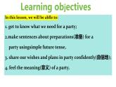 【核心素养】外研版（2024）英语七年级上册 Starter Period 4 Organise a party（同步课件+同步练习）