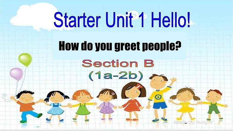 人教版2024新版课件 七年级上册Starter Unit 1 Section B(1a-2b)01