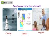 Unit 4 My Favourite Subject  课时1 Section A(1a-1d)课件- 2024-2025学年人教版（2024）七年级英语上册
