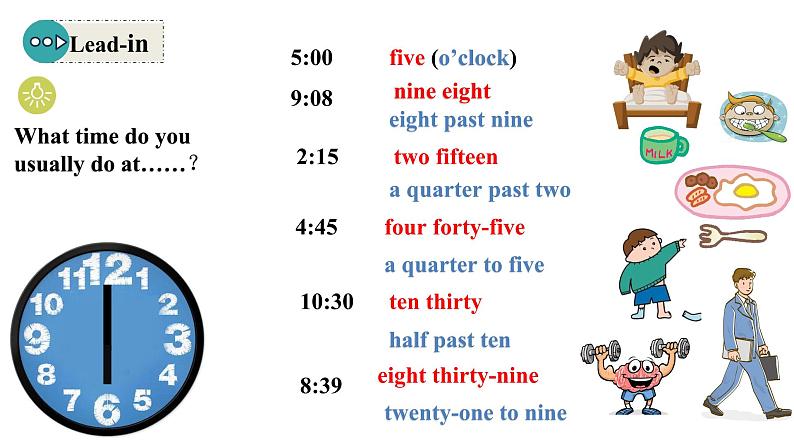 Unit 6 A Day in the Life 课时4 Section B(1a-2b)第3页