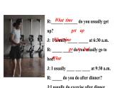 Unit 6 A Day in the Life 课时3 Section A Grammar Focus(3a-3d)课件- 2024-2025学年人教版（2024）七年级英语上册