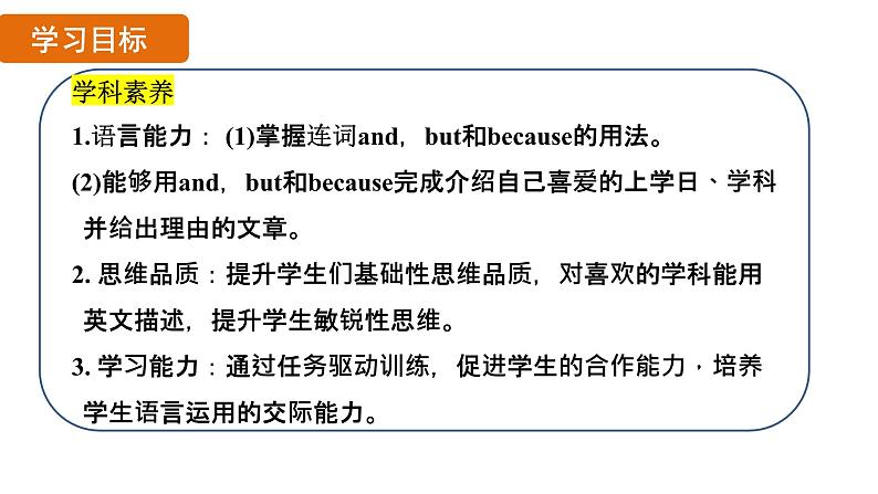 Unit 4 My Favourite Subject  课时3  Grammar Focus(3a-3d)课件- 2024-2025学年人教版（2024）七年级英语上册02