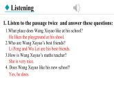 Unit 1 New school,new beginning! Lesson 5 I like my school!（课件）2024-2025学年冀教版七年级英语上册